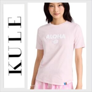 Kule the modern Aloha T-shirt petal XS